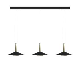 M7475  Orion Linear Pendant 3 Light 24W LED